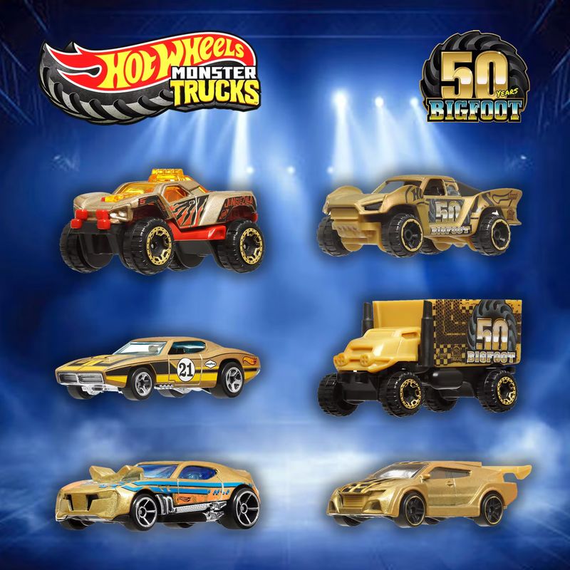 Hot Wheels Car Monster Trucks - Zestaw Hot Wheels Monster Truck z