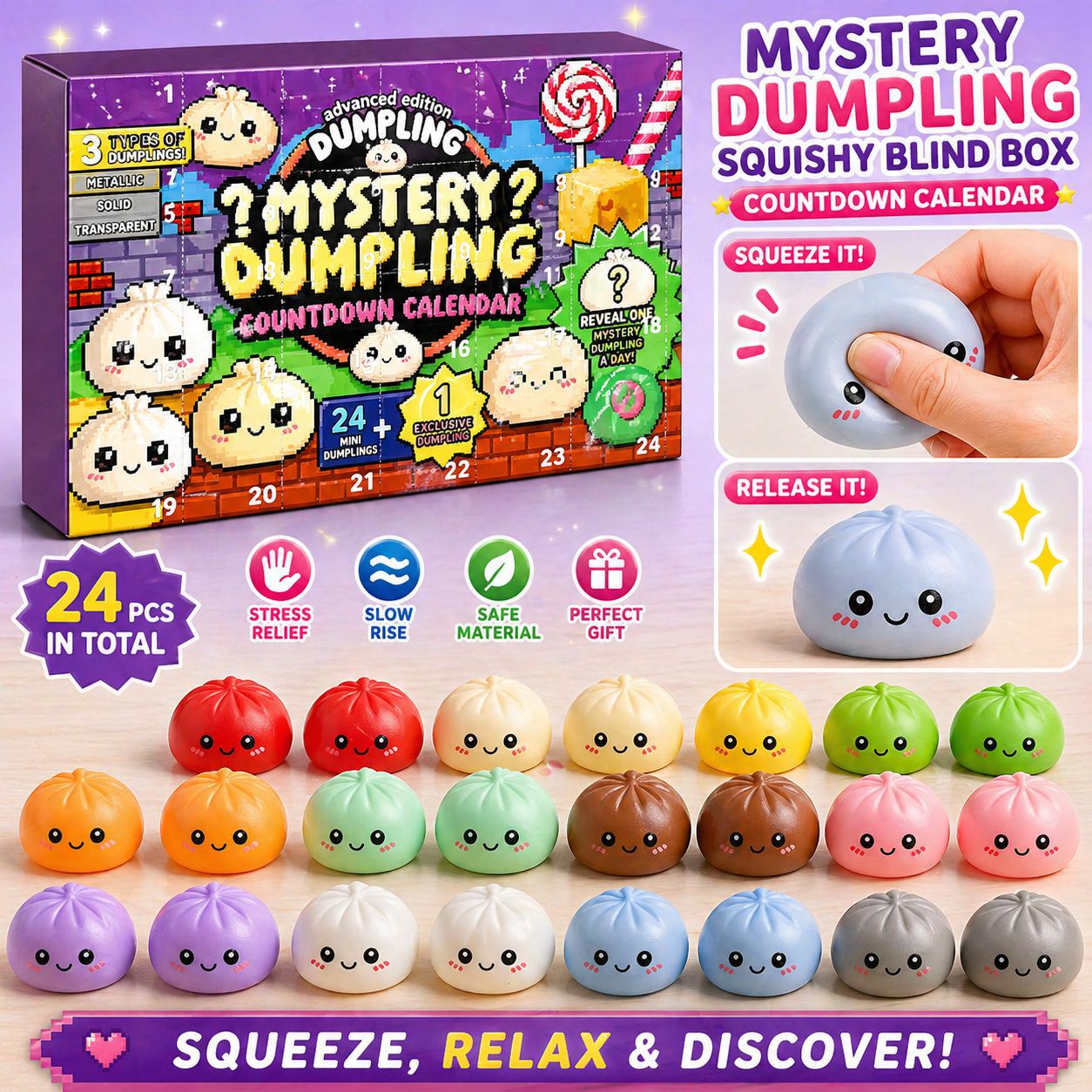 Kalendarz Adwentowy Niespodzia – Mystery Box Blind Bag recenzja i cena