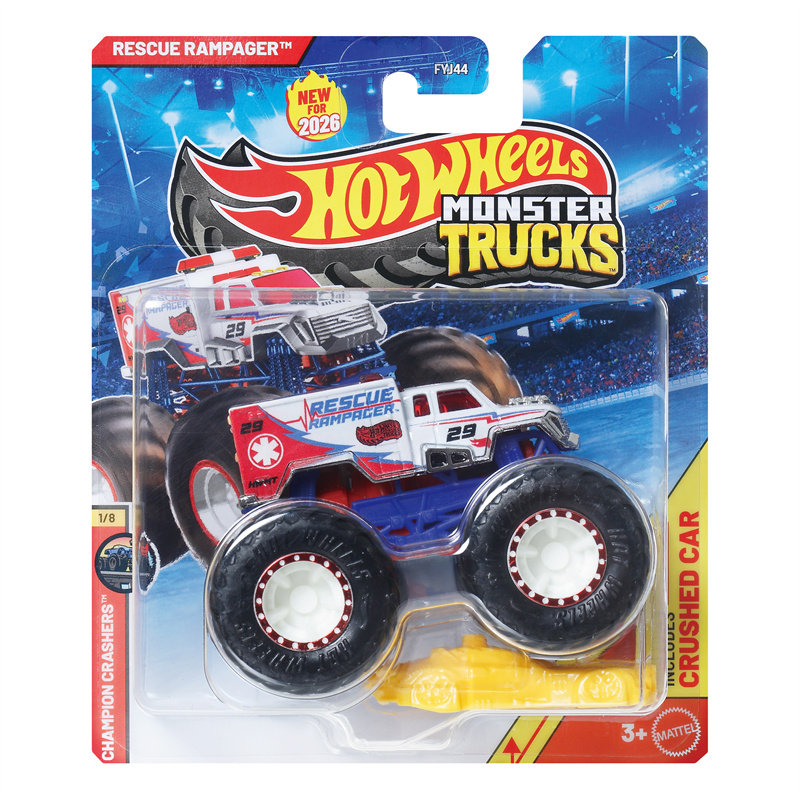 Samochodzik Hot Wheels MONSTER – Hot Wheels Car Monster Trucks recenzja i cena