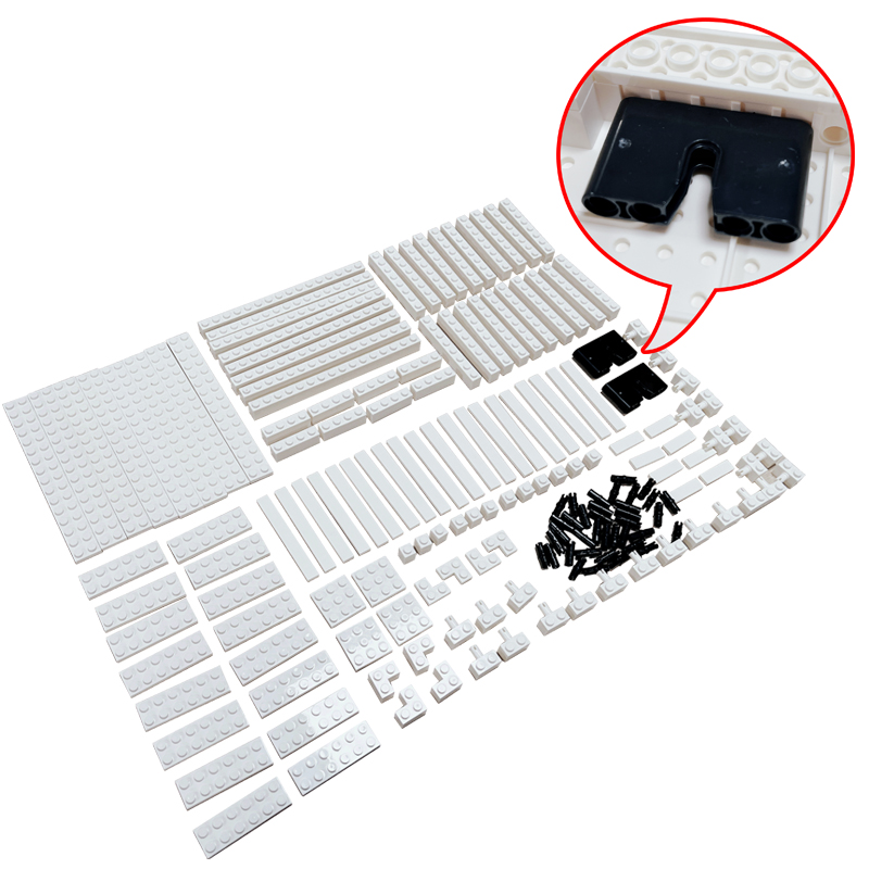 Pixel Art Painting White Photo – Lego Minifigure Holder recenzja i cena